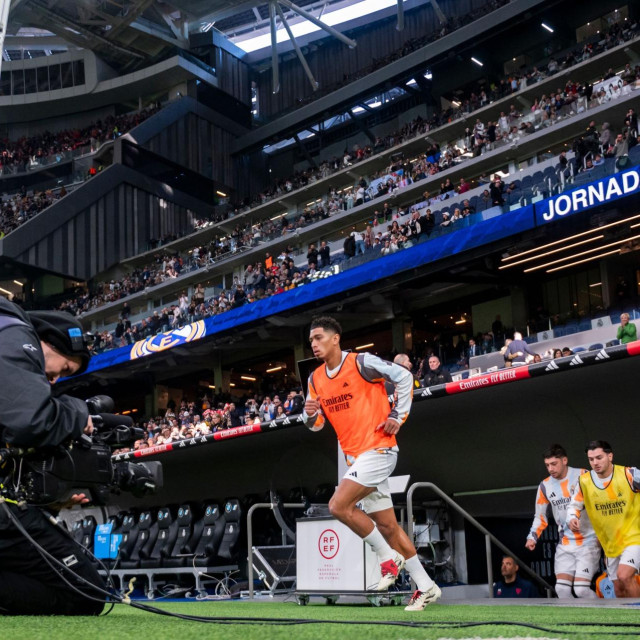 Ulazak igrača na Santiago Bernabeu