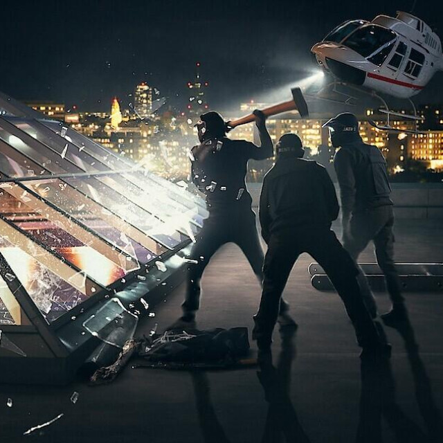 The Helicopter Heist