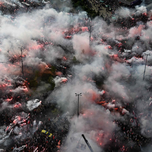 Obilježavanje ustanka protiv nacista u Varšavi