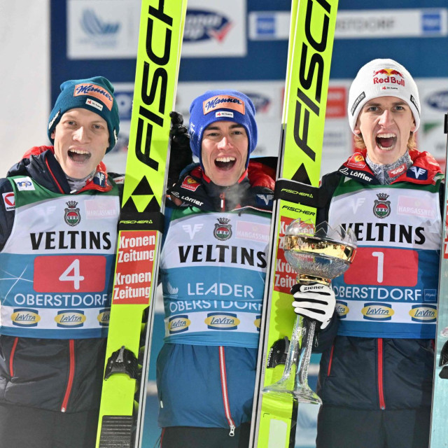 Jan Hoerl, pobjednik Stefan Kraft i Daniel Tschofenig