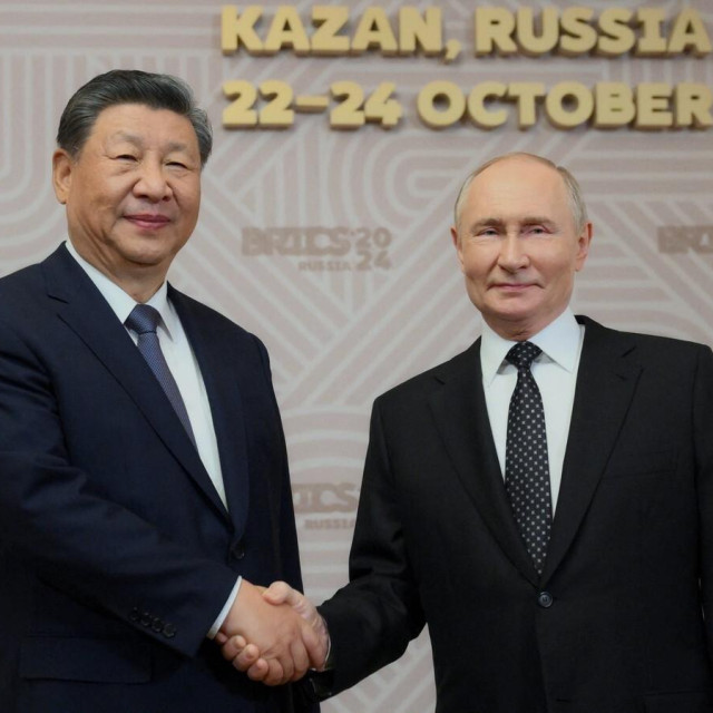 Xi Jinping i Vladimir Putin, susret u Kazanju