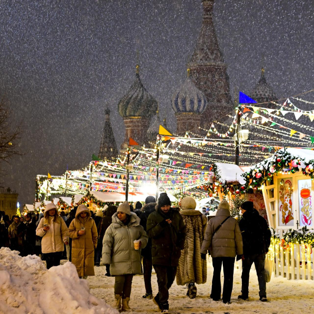 Moskva u prosincu 2024. 