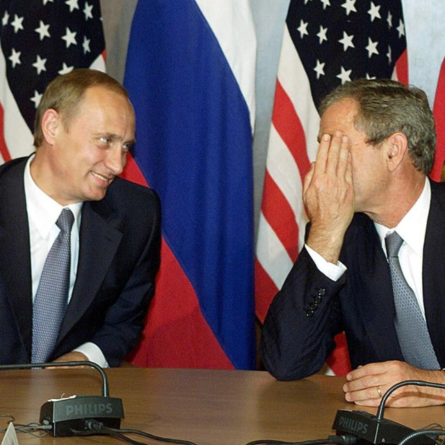 Vladimir Putin i George W. Bush