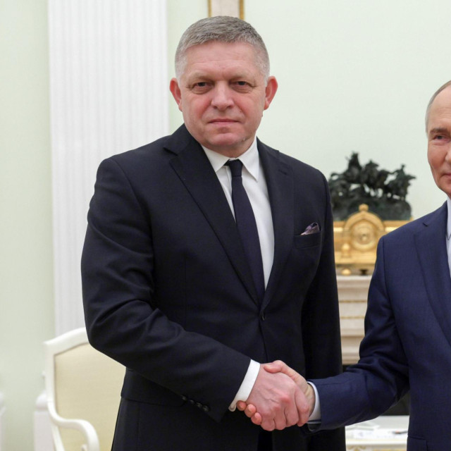 Robert Fico i Vladimir Putin u prosincu 2024. u Moskvi