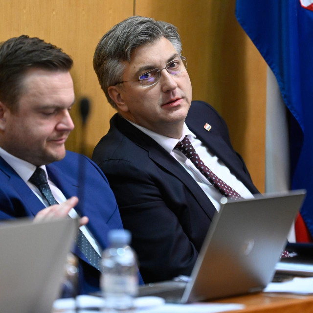 Marko Primorac i Andrej Plenković