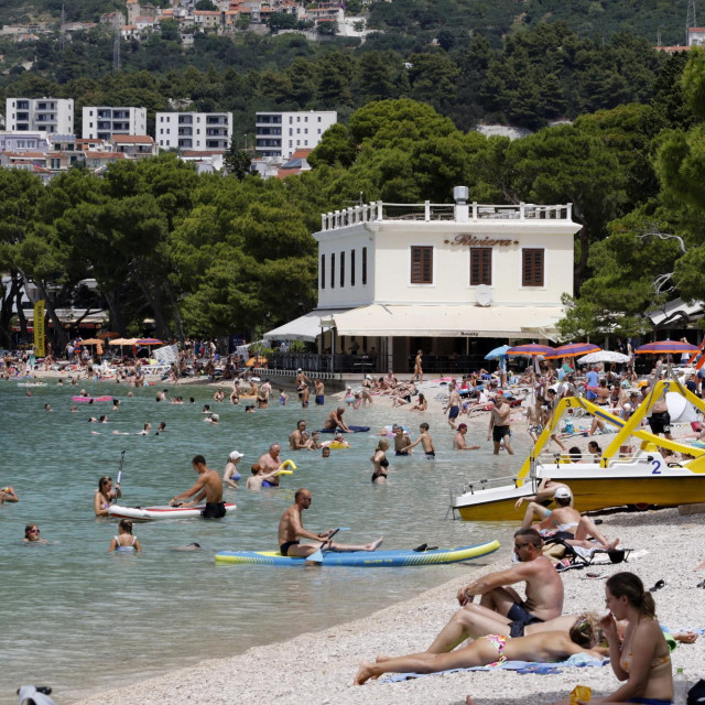 Plaža u Makarskoj