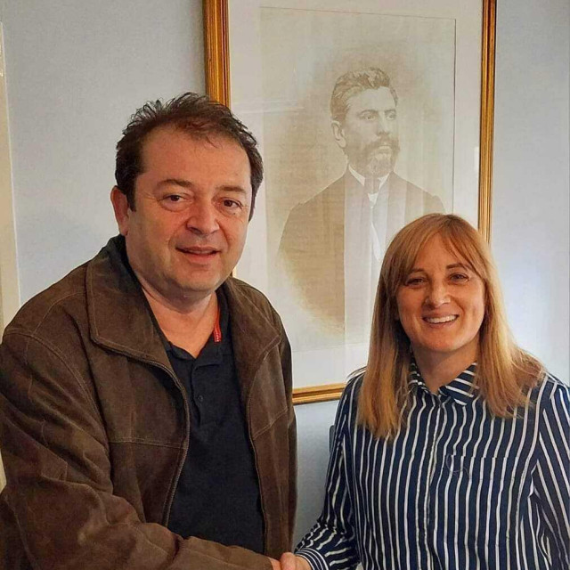 Tomislav Jonjić i Marina Logarušić