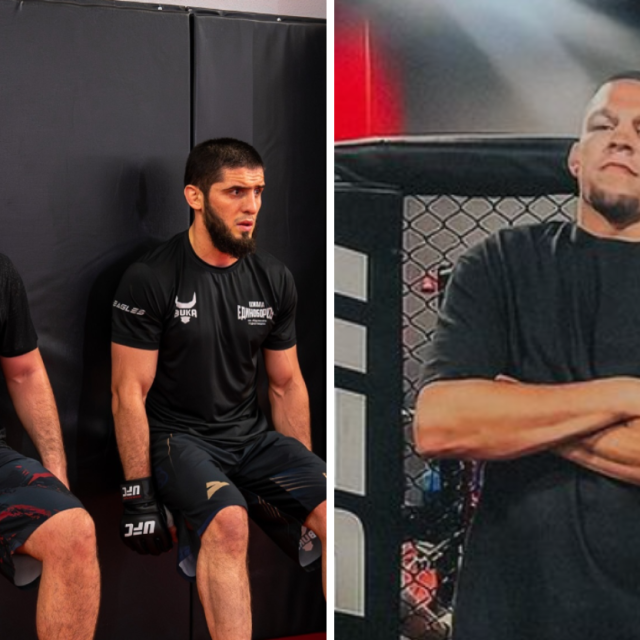 Khabib Nurmagomedov i Islam Makhachev | Nate Diaz