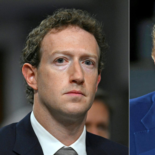 Mark Zuckerberg i Donald Trump 