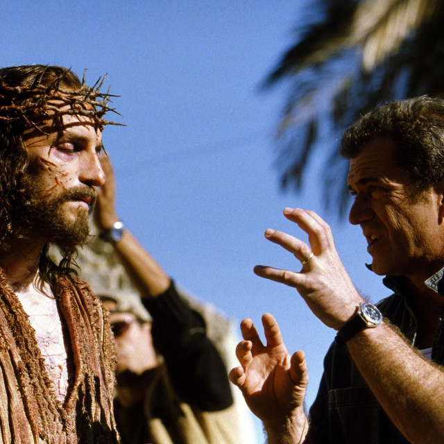 Jim Caviezel i Mel Gibson 