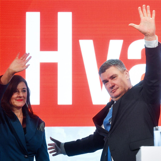 Sanja Musić Milanović i Zoran Milanović