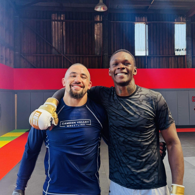 Robert Whittaker i Israel Adesanya