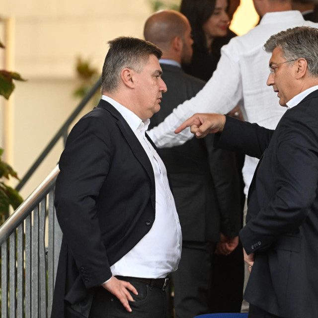 Zoran Milanović i Andrej Plenković