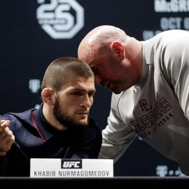 Khabib Nurmagomedov i Dana White