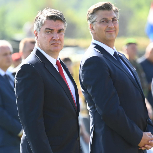 Zoran Milanović i Andrej Plenković