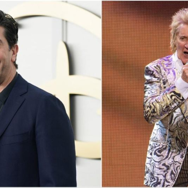 David Schwimmer, Rod Stewart