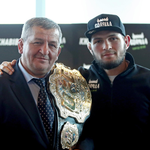 Abdulmanap Nurmagomedov i Khabib Nurmagomedov