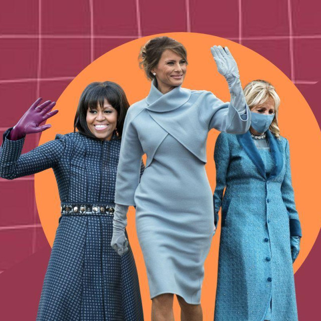 Melania Trump, Jill Biden, Michelle Obama