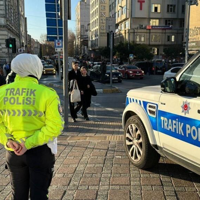 Policija u Istanbulu; ilustracija