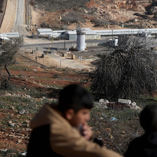 Zatvor Ofer gdje se drže Palestinci koji će biti oslobođeni u sklopu razmjene talaca