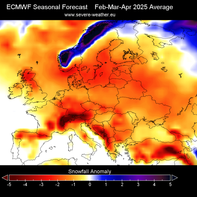 Prognoza za proljeće ECMWF-a