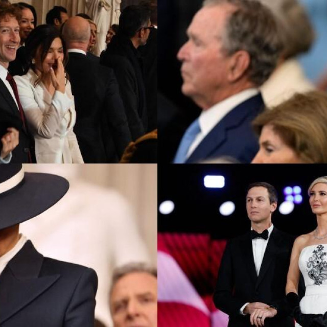 Mark Zuckerberg, Lauren Sanchez, Barack Obama, Melania Trump i Ivanka Trump