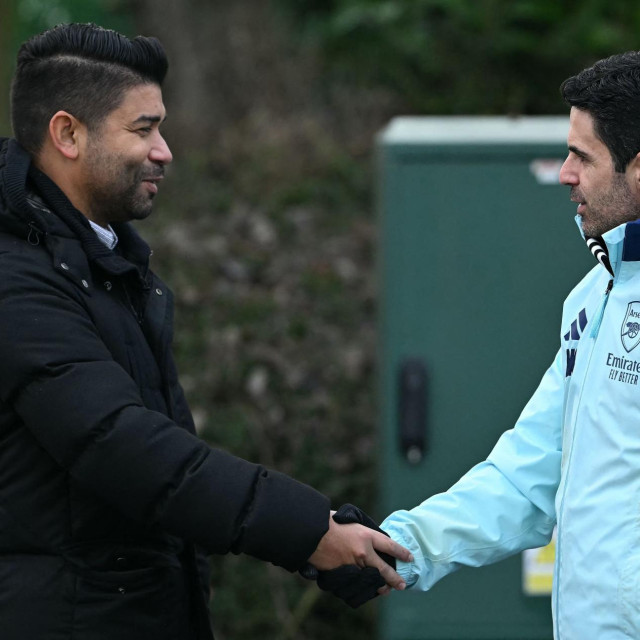 Eduardo da Silva i Mikel Arteta