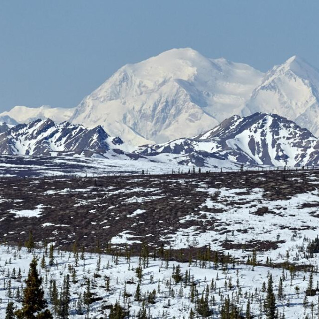 Planinski vrh Denali (bivši Mount McKinley) na Aljasci