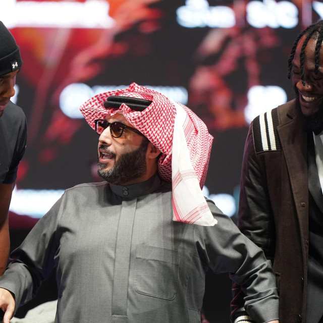 Anthony Joshua, Turki Alalshikh i Deontay Wilder