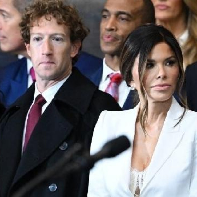 Mark Zuckerberg, Lauren Sanchez i Jeff Bezos na Trumpovoj inauguraciji