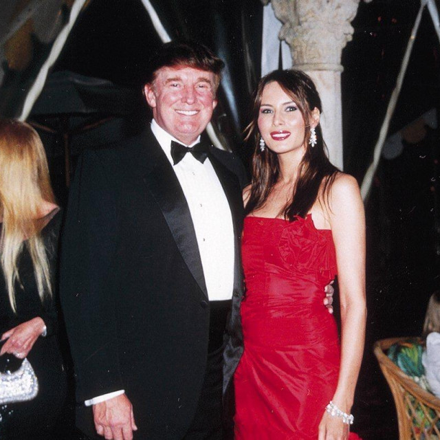 Donald i Melania Trump fotografirani 2003. godine