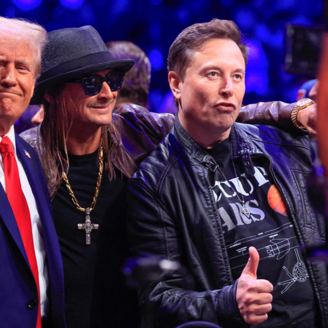 Donald Trump, Kid Rock i Elon Musk