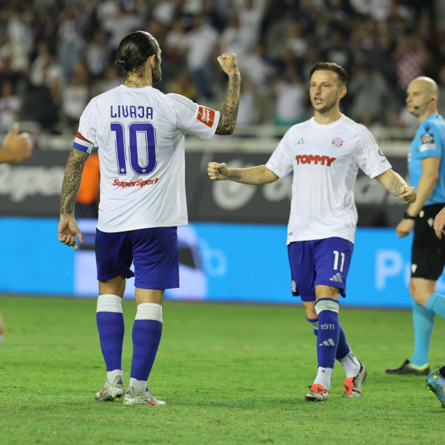 Marko Livaja i Ivan Rakitić