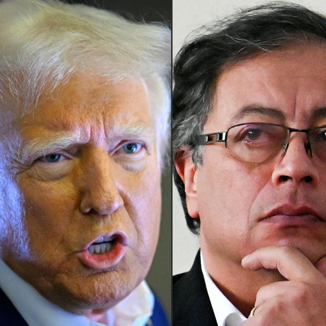 Donald Trump i Gustavo Petro