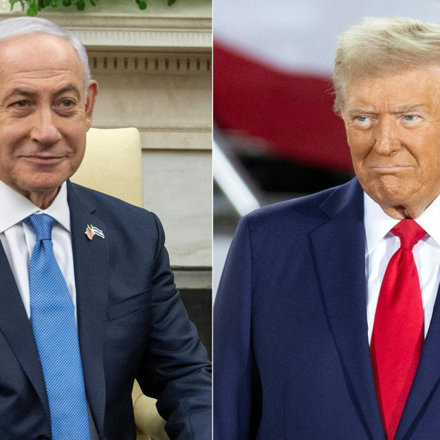 Benjamin Netanyahu i Donald Trump