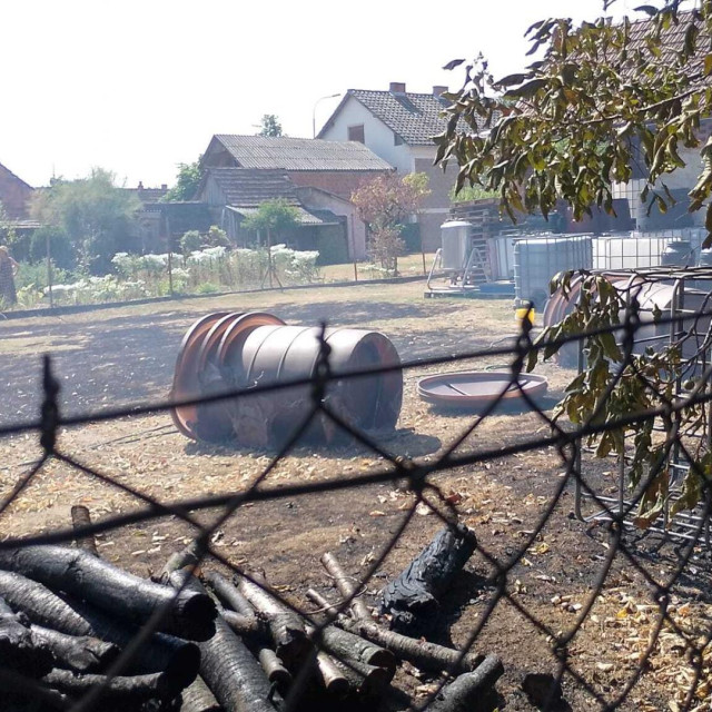 Vatrogasna intervencija u Orahovici zbog neopreznog građanina