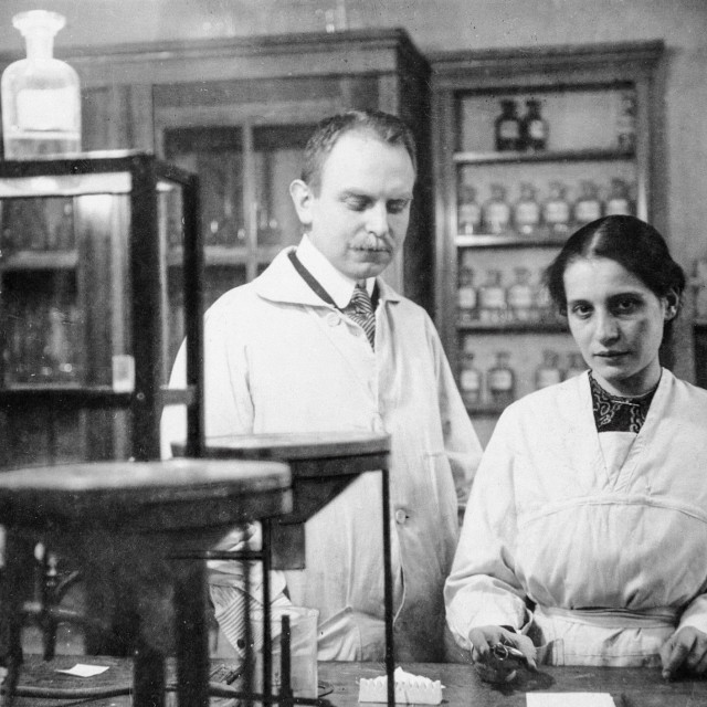 Lise Meitner i Otto Hahn