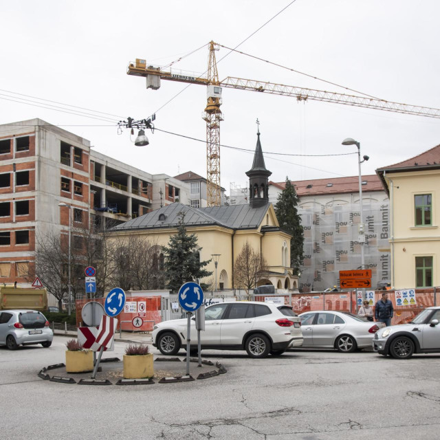 Pogled na Vinogradsku bolnicu