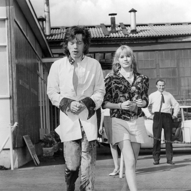 Mick Jagger i Marianne Faithfull