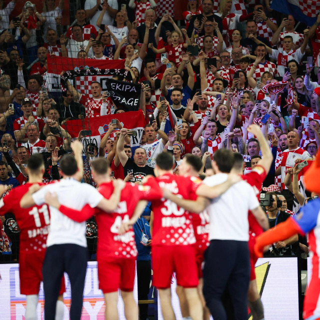 Hrvatski rukometaši slave pobjedu protiv Francuske