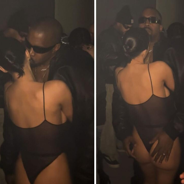 Bianca Censori i Kanye West