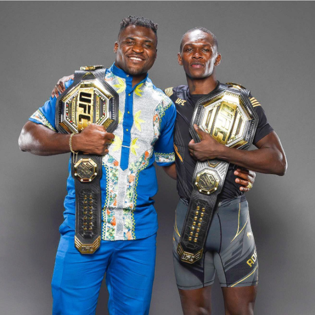 Francis Ngannou i Israel Adesanya