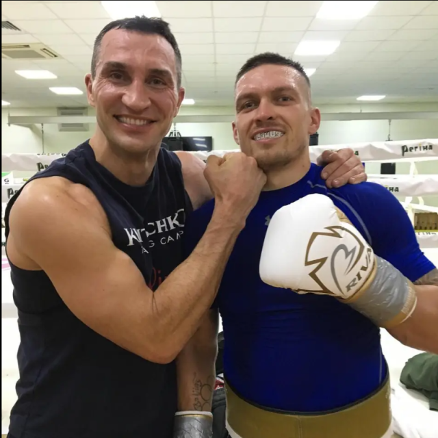 Vladimir Kličko i Oleksandr Usyk