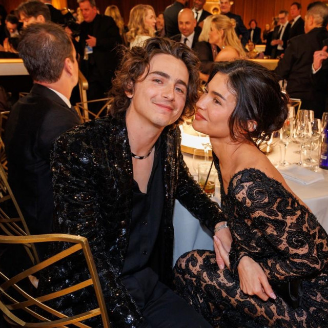 Timothée Chalamet i Kylie Jenner