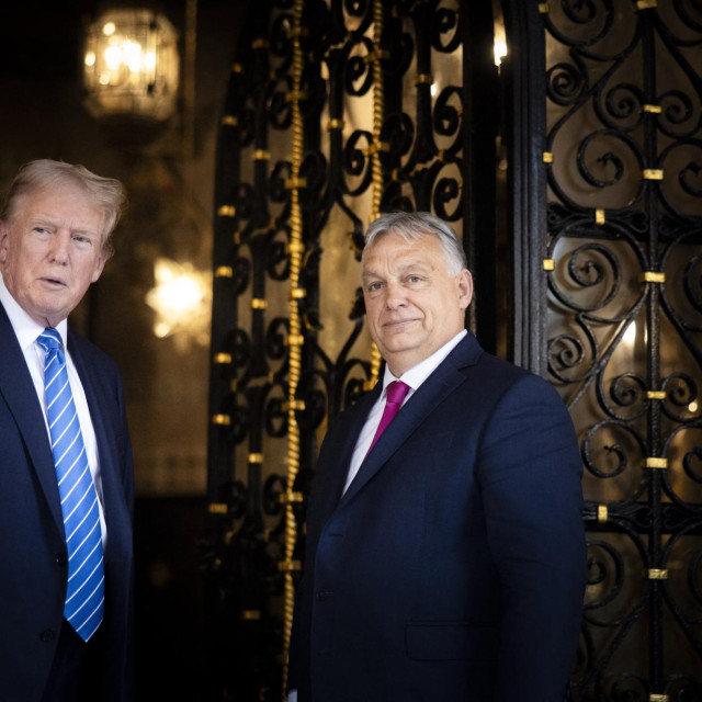 Donald Trump (lijevo) i Viktor Orban (desno)