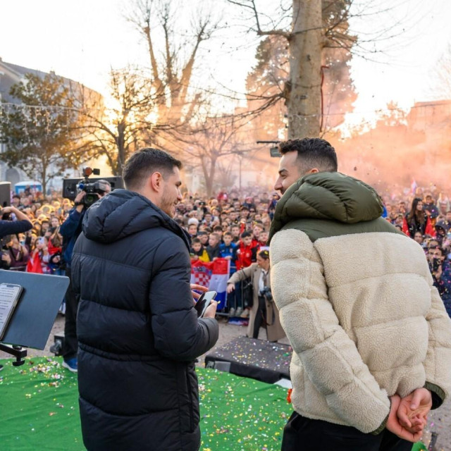 Doček Srne i Jelinića u Metkoviću