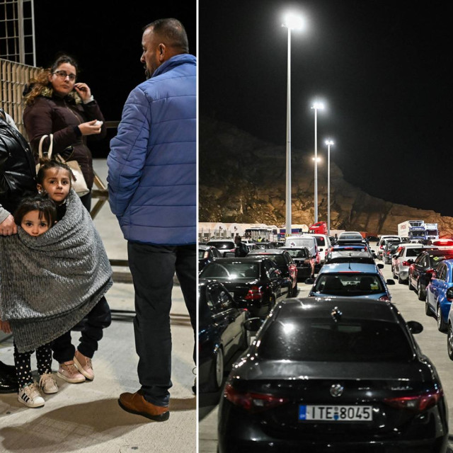 Stanovnici i turisti bježe sa Santorinija