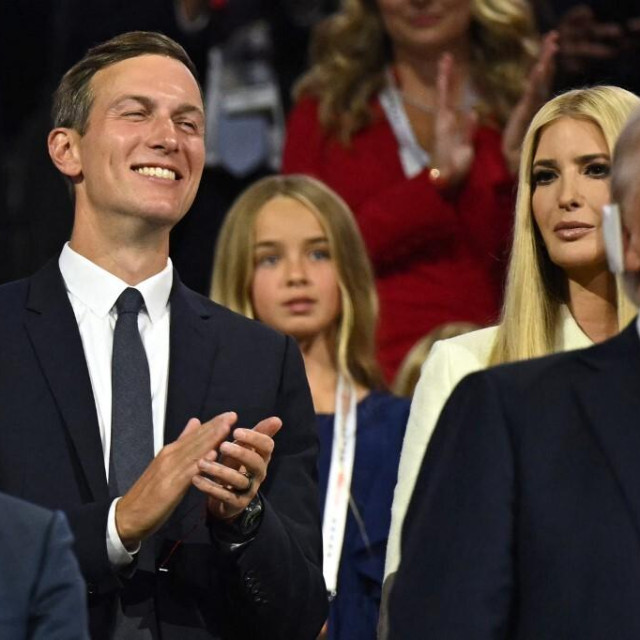 Jared Kushner Ivanka Trump i Donald Trump