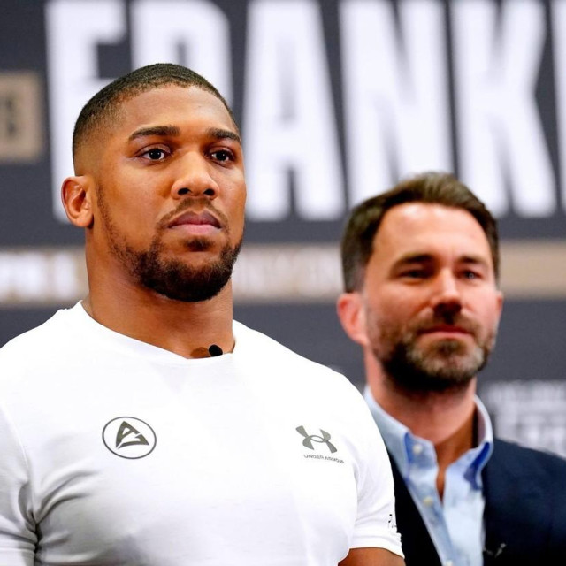 Anthony Joshua i Eddie Hearn