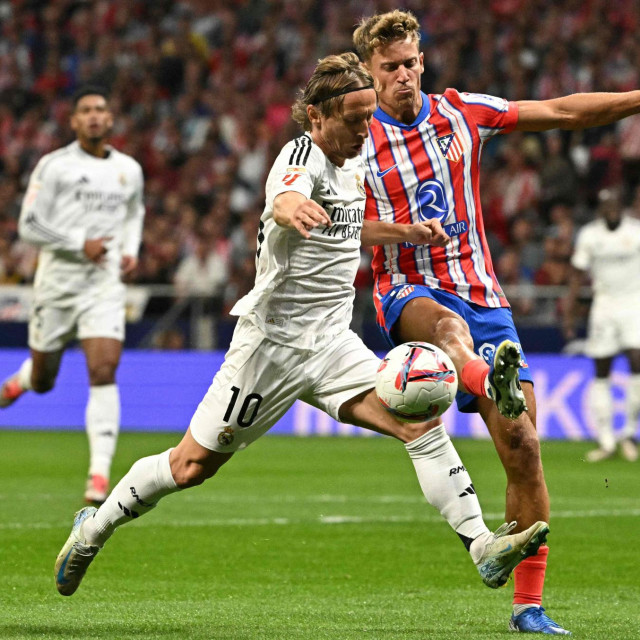 Luka Modrić i Marcos Llorente